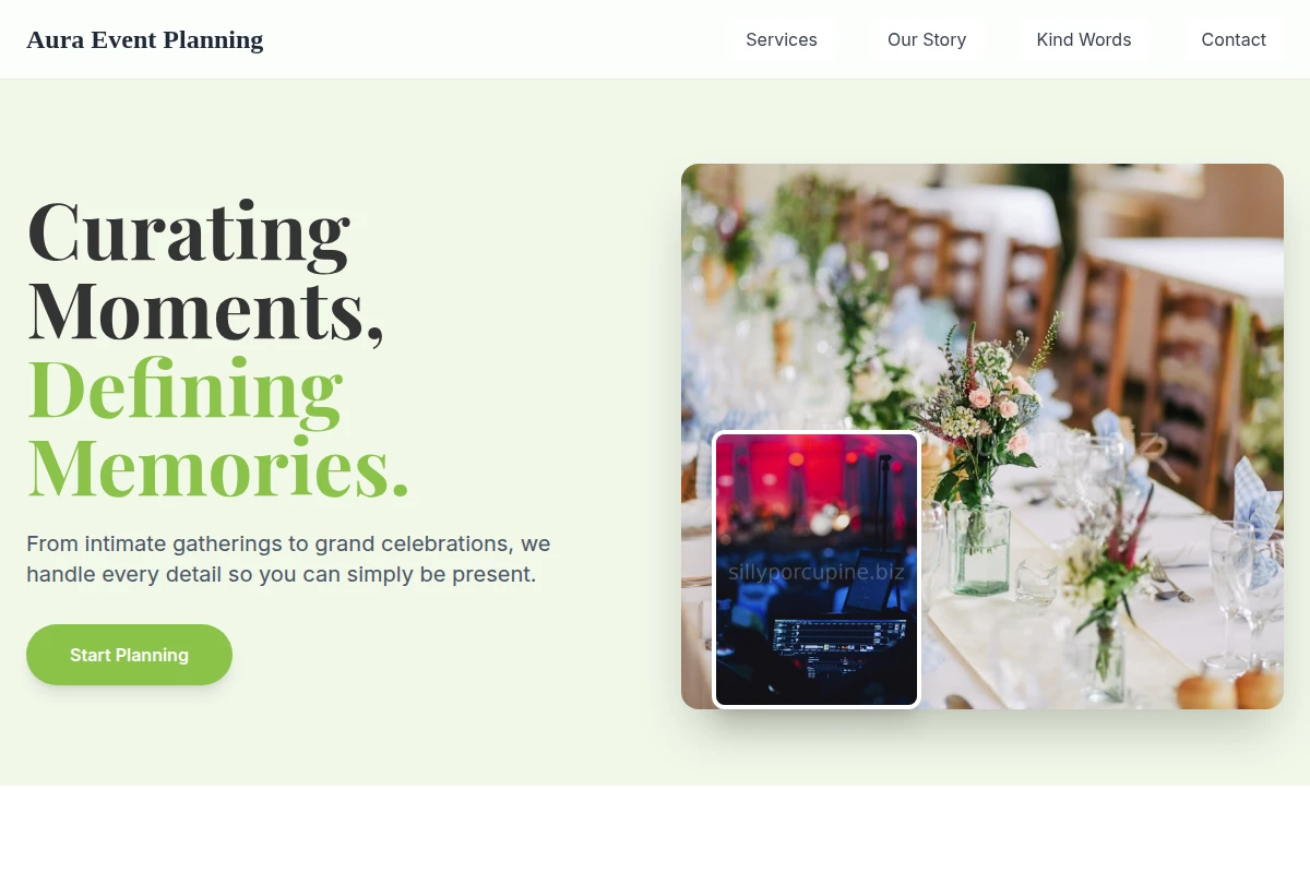 Aura Event Planning