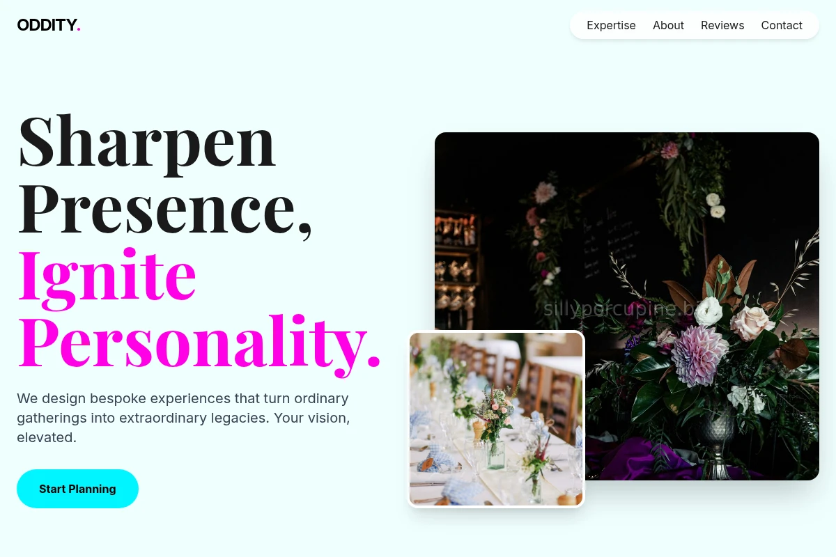 Oddity Event Planning